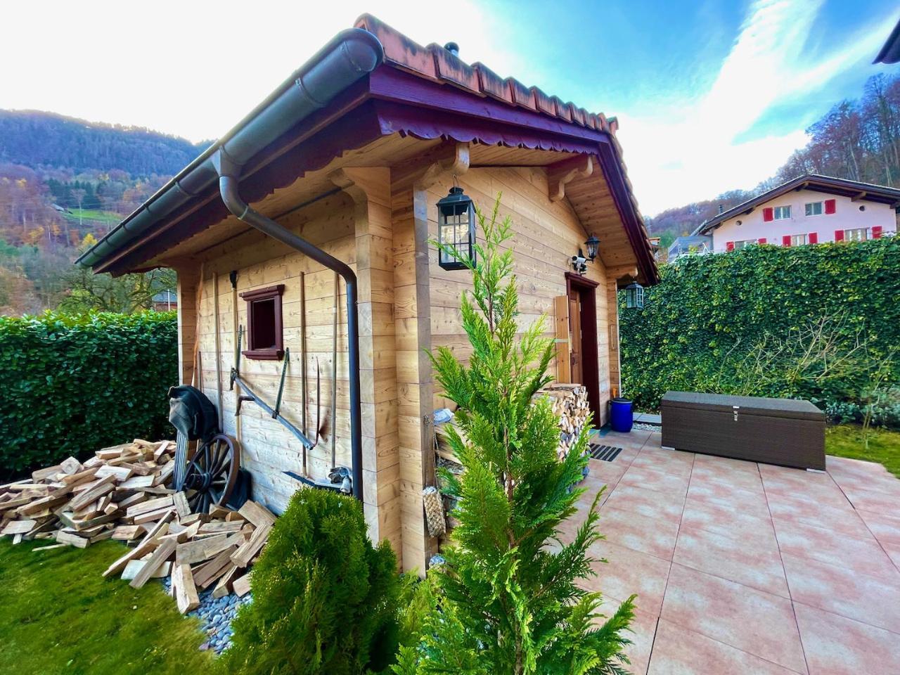 Doodle'S Amazing Chalet -Walensee - Flumserberg - Churfirsten - Heidiland - Pool - Sauna Mols Exterior foto