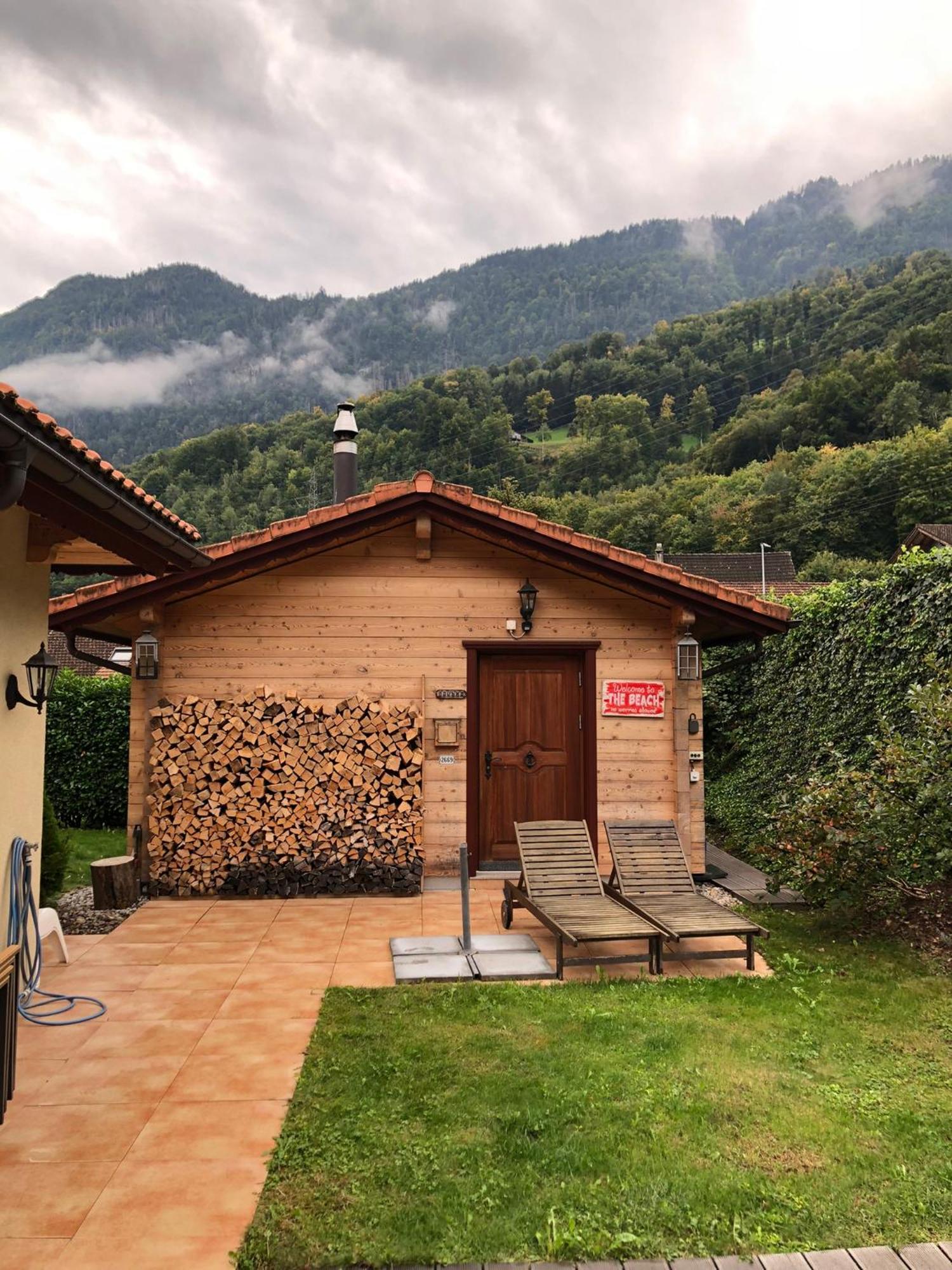 Doodle'S Amazing Chalet -Walensee - Flumserberg - Churfirsten - Heidiland - Pool - Sauna Mols Exterior foto