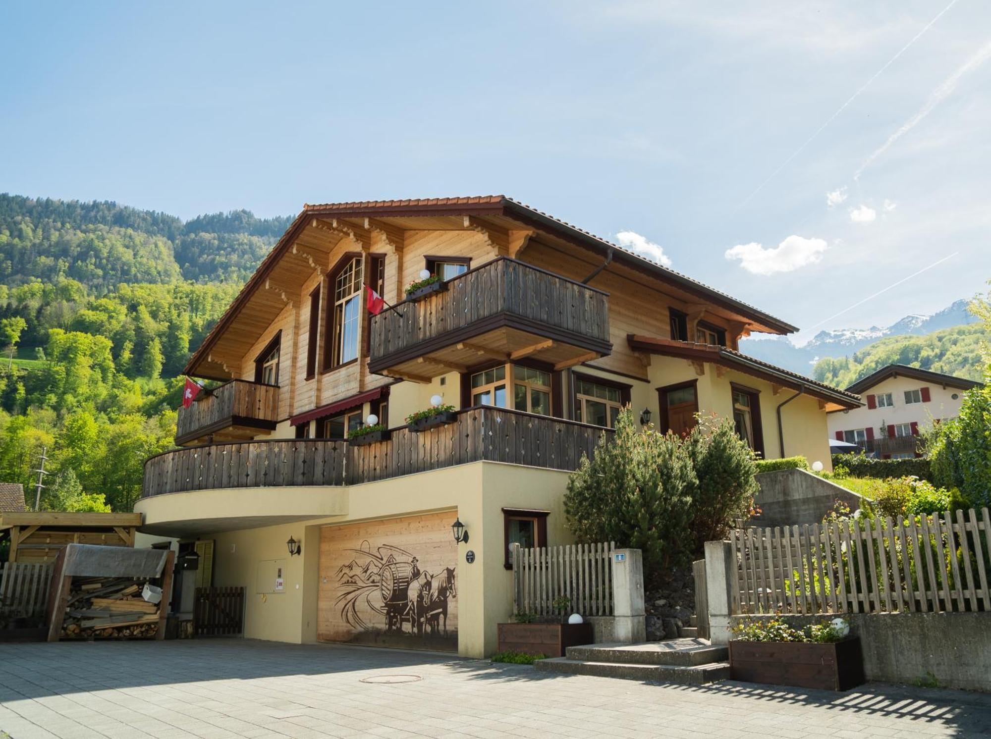 Doodle'S Amazing Chalet -Walensee - Flumserberg - Churfirsten - Heidiland - Pool - Sauna Mols Exterior foto
